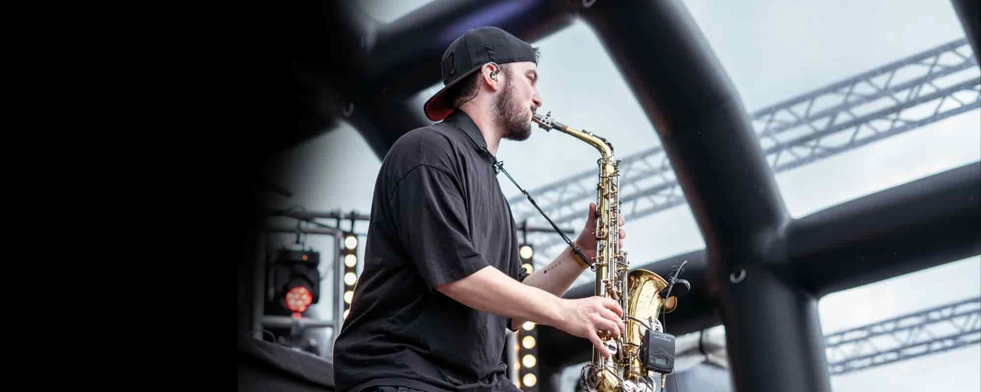 Tariq Pijning Saxofonist